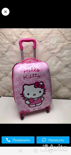 Чемодан Hello Kitty