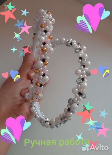 Ободки детские ручной работы