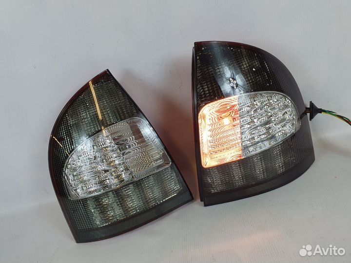 Задние диодные фонари Калина 1 (серо-белые)