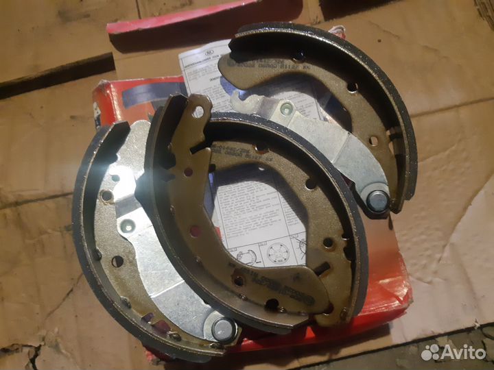 Колодки тормозные барабанные, Lanos, Opel, Daewoo