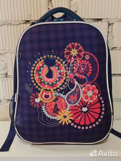 Рюкзак школьный для девочки бу
