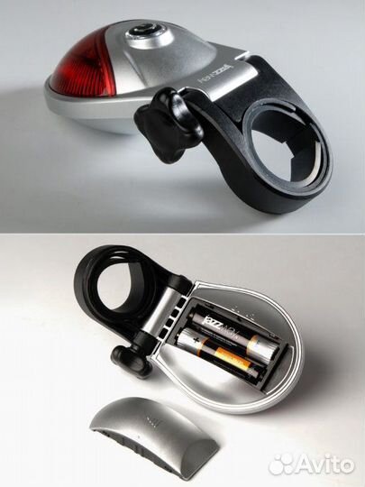 Фонарь вело jazzway B-R-L05 LED, задний, 54366