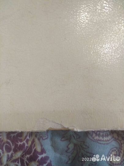 Картина с самолетом с автографами