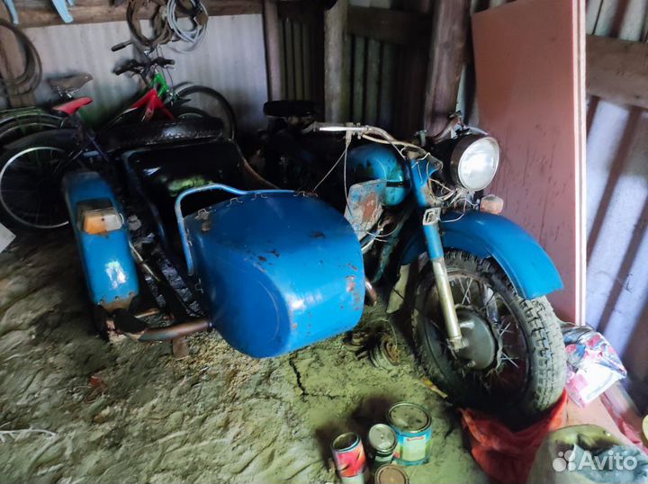 Урал с люлькой