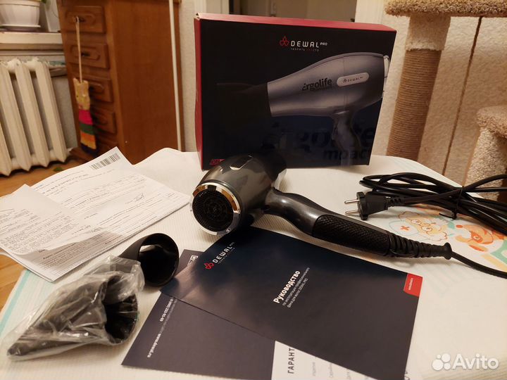 Фен Dewal pro ergolife compact на запчасти