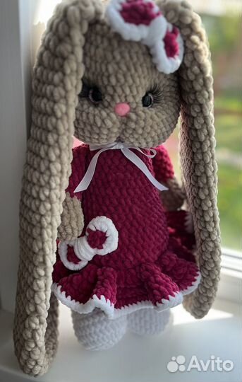 Вязаная зайка