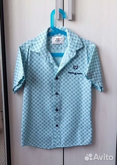 Рубашка на мальчика 140