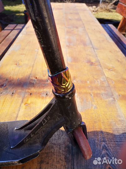 Трюковой самокат кастом парк