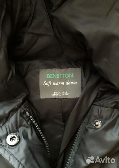 Пуховик Benetton (пух-перо)