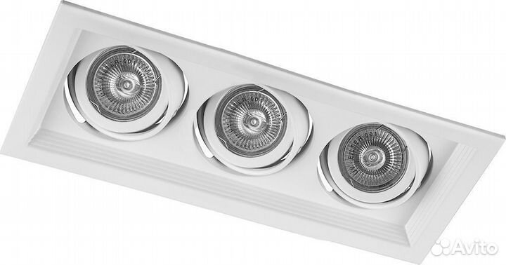 Светильник встраиваемый DLT203 под лампу MR16 G5.3