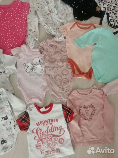 Пакет одежды для девочки 62 68
