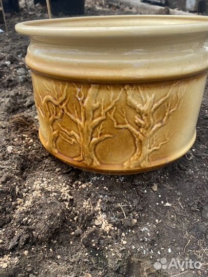 Большие горшки керамические для цветов