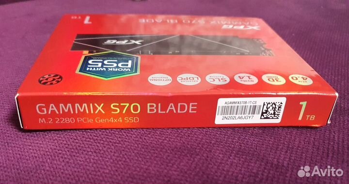 Adata XPG Gammix S70 blade 1TB / 2TB