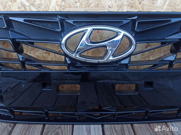 Решетка радиатора Solaris 2, с 2020, оригинал, б/у