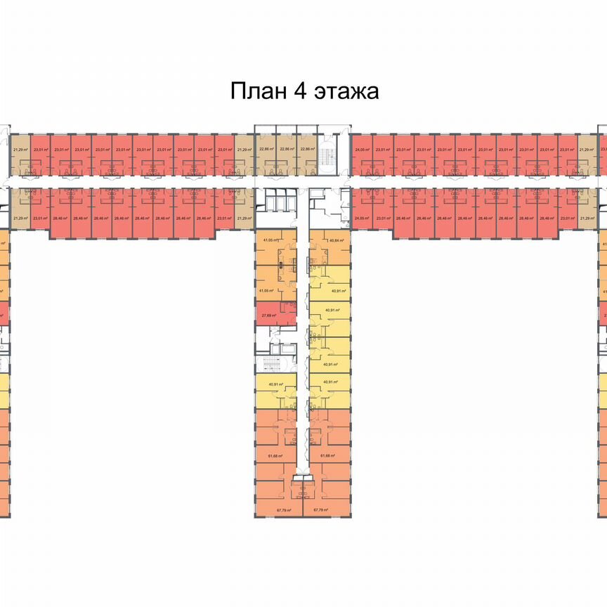 Апартаменты-студия, 21,9 м², 11/24 эт.