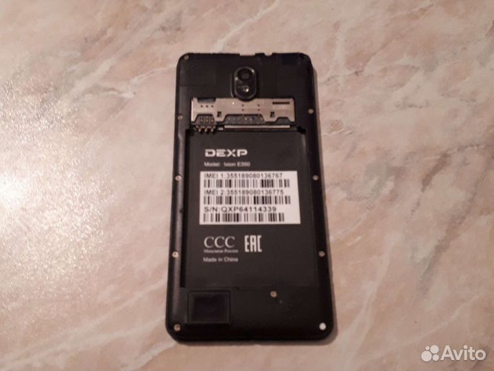 Dexp Ixion Soul 3 E350 №494