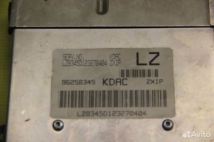 Блок управления двигателем Daewoo Nexia