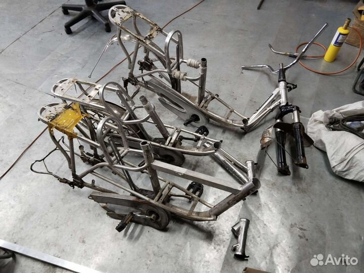 Ремонт велосипедных рам