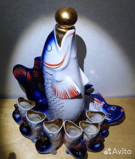 Сервиз Рыбки СССР