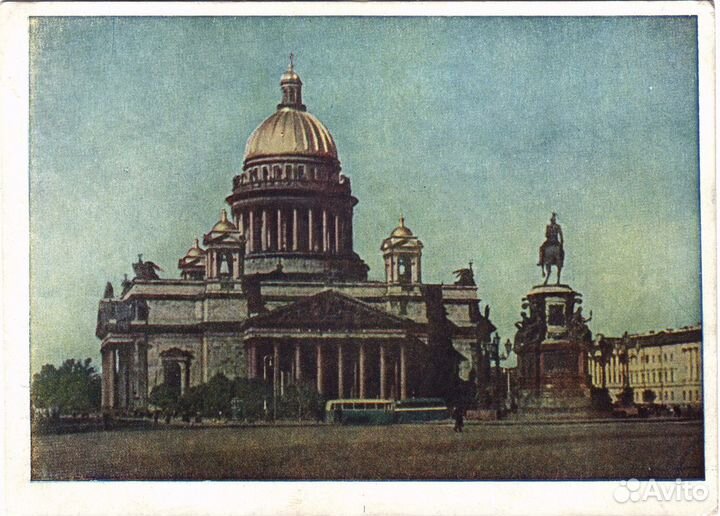 4 почт. карточки 1930-40 гг. с фото Ленинграда