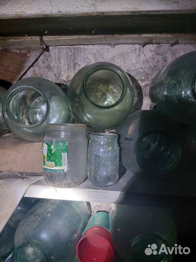 Банка стеклянная 0.25, 0.7, 3л