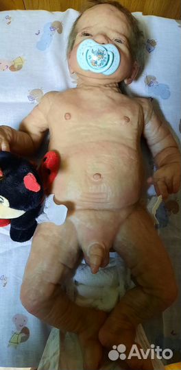 Кукла реборн полностью силиконовая