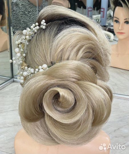 Свадебные прически и макияж