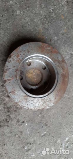 Тормозной диск задний на VAG