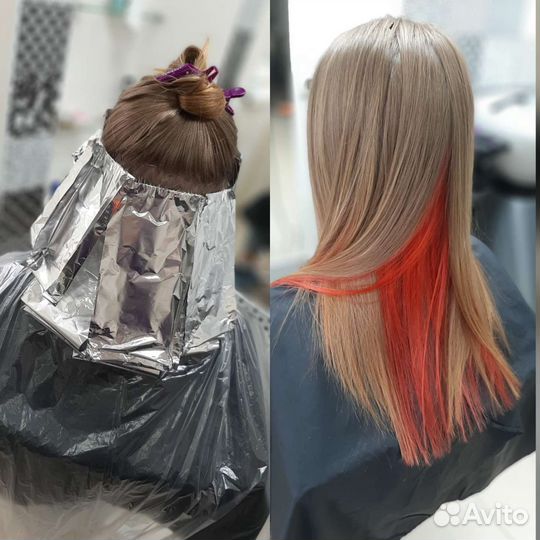 Окрашивания,стрижки,реконструкция,прически