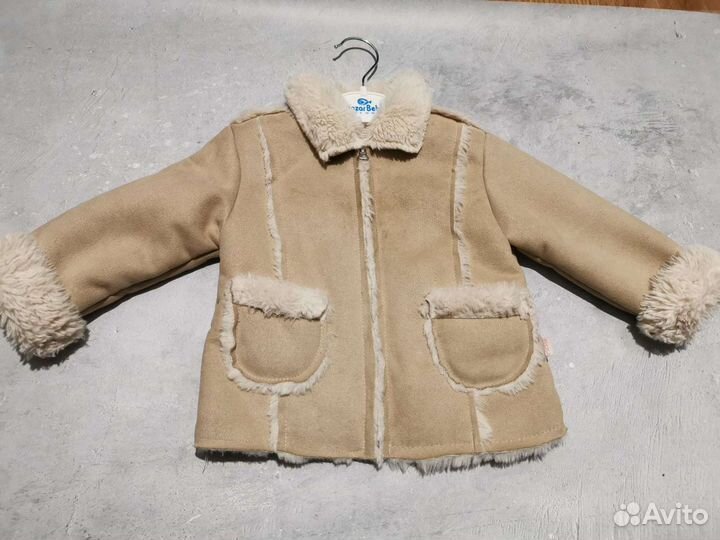 Дубленка девочка 1,5 года