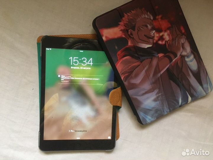 Чехол на iPad mini 4 силикон Аниме