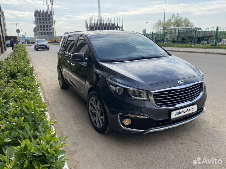 Kia Carnival 2.2 AT, 2017, 145 000 км