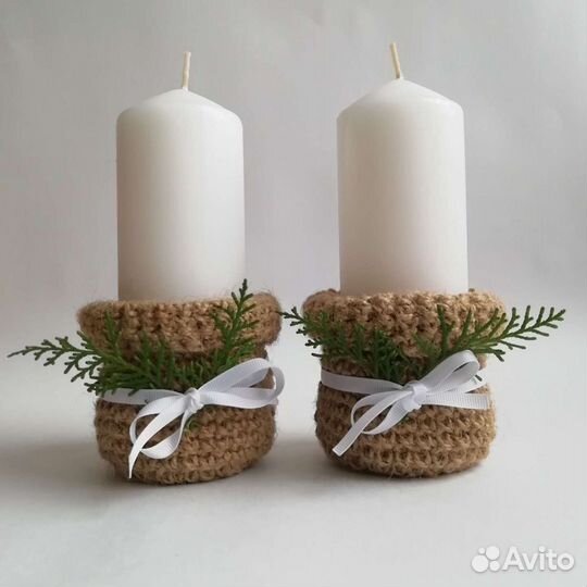 Подсвечники новогодние