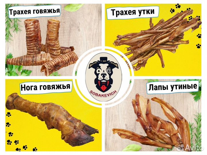 Лакомства для собак sobakevich мелкий опт