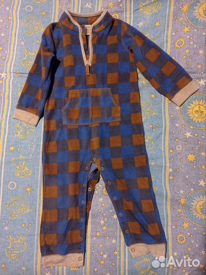 Carter's флисовый комбинезон 24 m