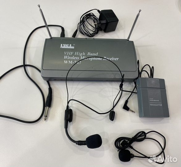 Микрофон петличный, радиомикрофон JWL WM-747