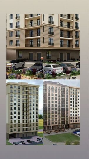 2-к. квартира, 70,8 м², 9/12 эт.