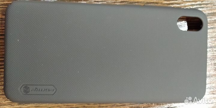 Nillkin Чехол Frosted для Xiaomi 7a Черный +Стекло