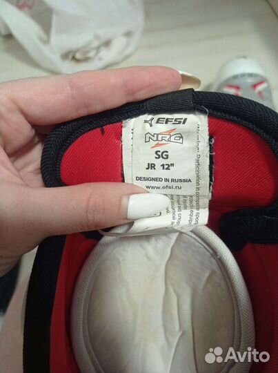 Налокотники хоккейные детские