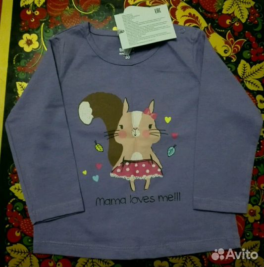 Новые вещи для малышки (р. 80-86)