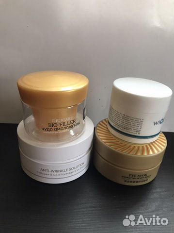 Баночки из под крема 4 шт