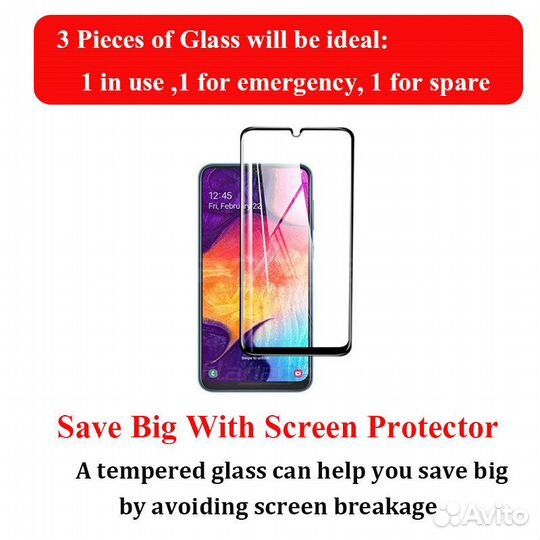 Закалённое стекло для Смартфон Samsung А70