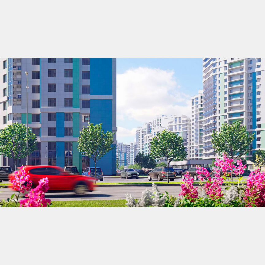 2-к. квартира, 65 м², 15/24 эт.