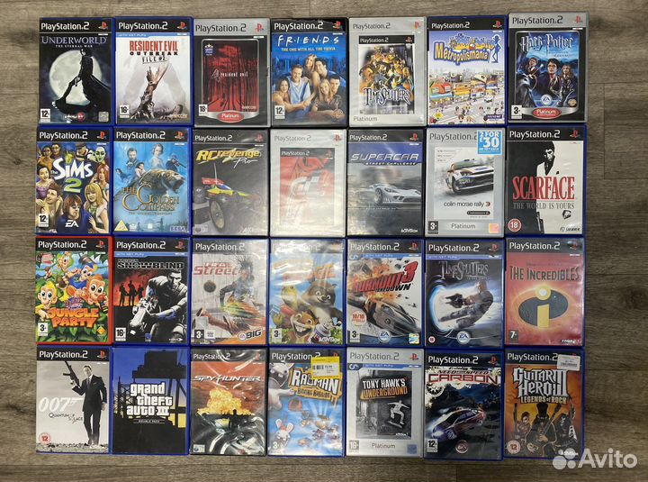 PlayStation 2 игры лицензия