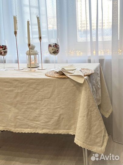 Скатерть лен