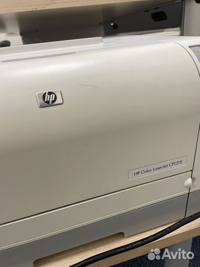 Б/У цв. лазер. принтер hp color laserjet cp1215