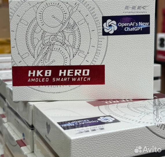 Смарт часы HK 8 Hero / 1,52 amoled экран /300mah