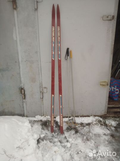 Лыжи беговые советские