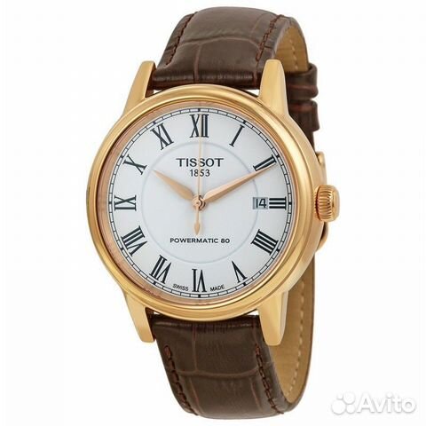 Швейцарские Часы Tissot Carson Powermatic 80