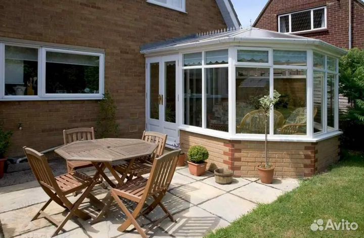 Остекление: беседок веранд(в рассрочку)